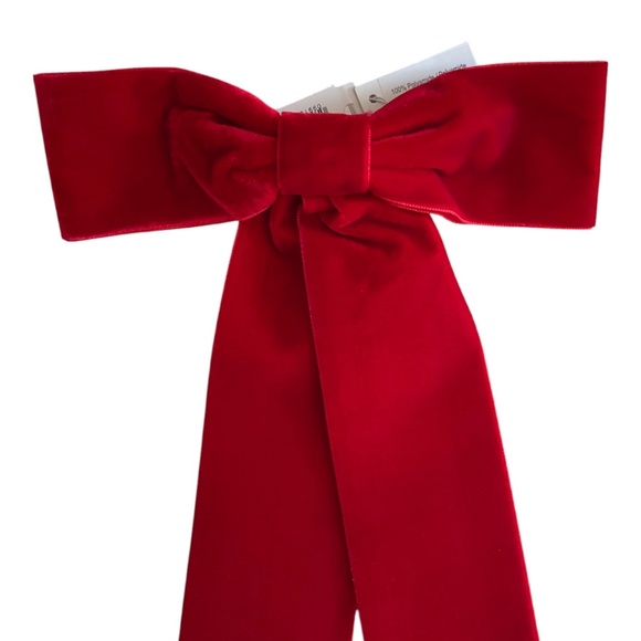 J. Crew Velvet Bow Hair Clip NWT - Picture 3 of 7